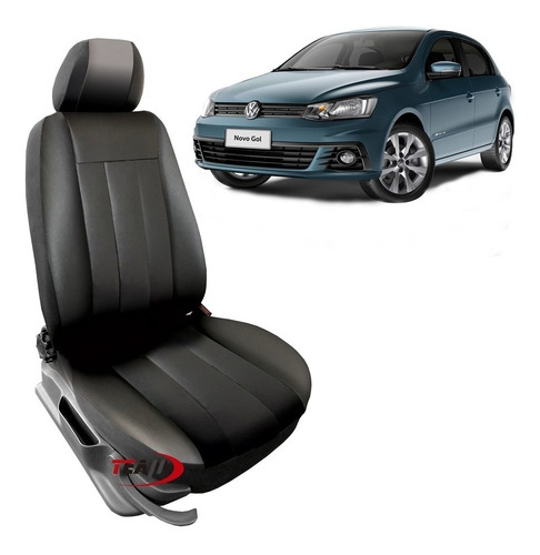 Funda Cubre Asiento Cuerina Acolchada Vw Gol Trend / Voyage