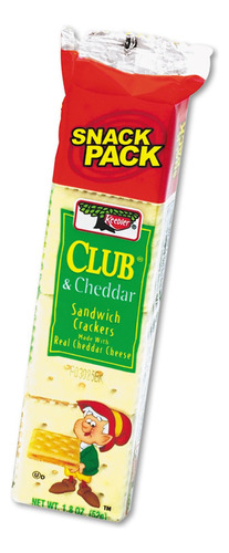 Galletas De Sandwich, Club Y Cheddar, Paquete De 8 Galletas
