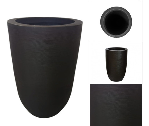 Imagen 4 de 7 de Maceta Minimalista Cilíndrica Mejor Que Fibra De Vidrio .109
