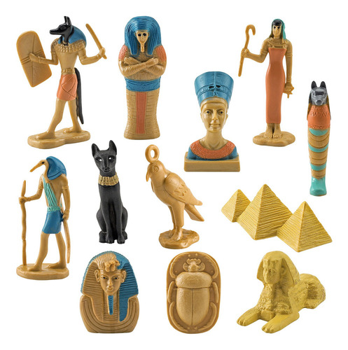 . H 12pc Ancient Egyptian Culture Sphinx 6711 .