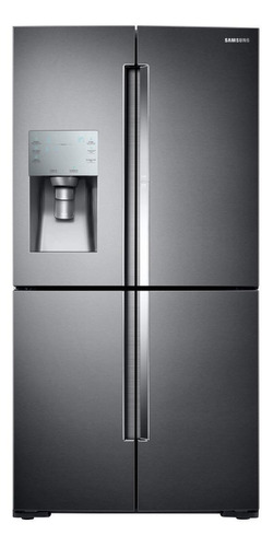 Refrigerador auto defrost Samsung RF28K9380 fingerprint resistant black stainless steel con freezer 690L 115V - 120V