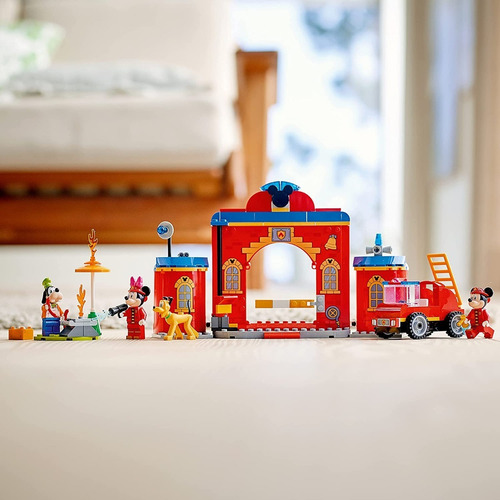 Kit Lego Disney Parque Y Camión De Bomberos Mickey 10776 144