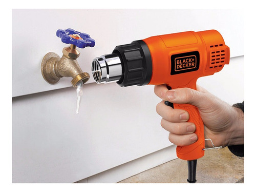 Imagen 3 de 9 de Pistola De Calor Black Decker 1500w Aire Caliente Hg1500