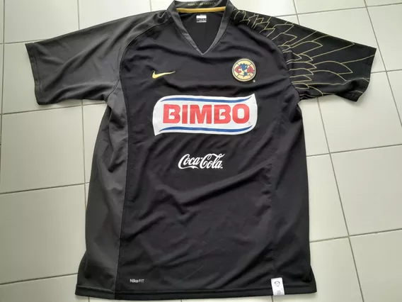 Jersey Club América Águilas Camiseta Negra Nike 2008