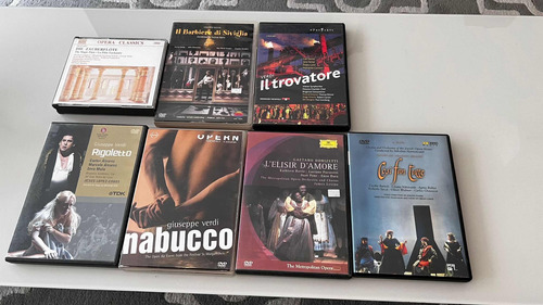 Vendo Lote De Dvd De Música Clásica