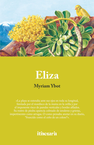 Libro Eliza - Ybot, Myriam