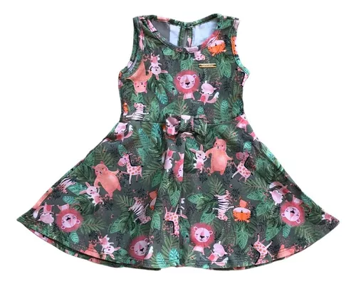 Vestido Infantil Verão Barbie Pink Malwee