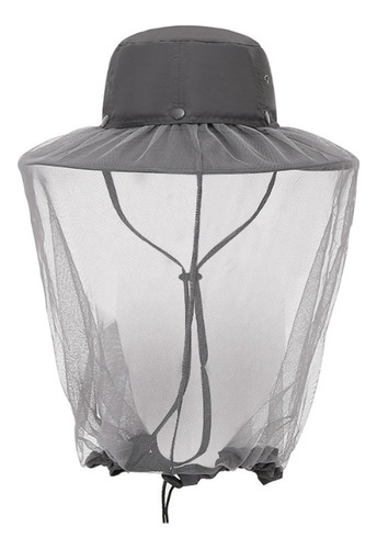 Sombrero De Mosquitera Con Malla Oculta, Protección Solar Up