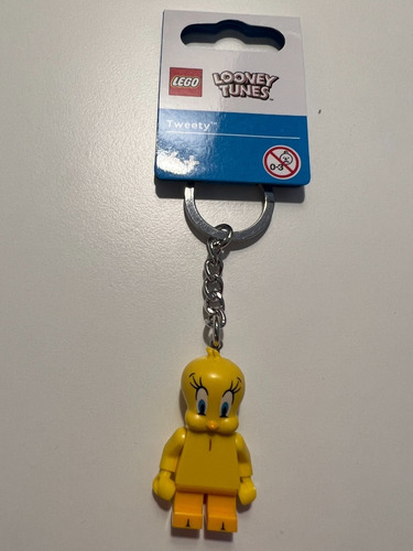 Imagen 2 de 3 de Llavero Lego Looney Tunes Tweety