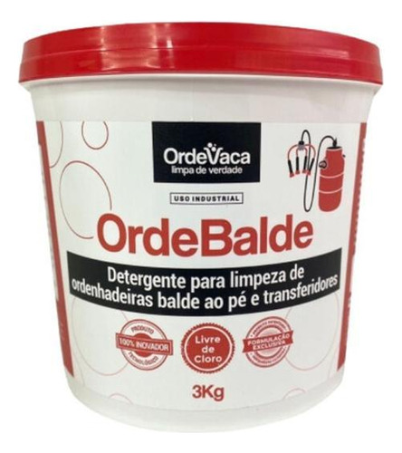 Detergente Para Limpeza De Ordenhadeiras E Tranferidores