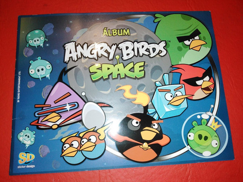 Album Angry Birds Space  Completo Excelente