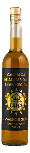 Cachaça Estação da Cana cachaça Cachaça sabor carvalho e grápia 500mL 1 unidade