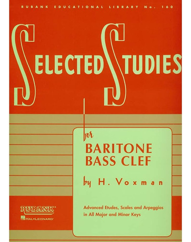 Selected Studiesfor Baritone B.c.