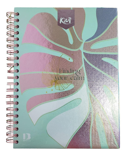 Cuaderno Espiral 160 Hjs Profesional De Raya Pasta Dura Kiut