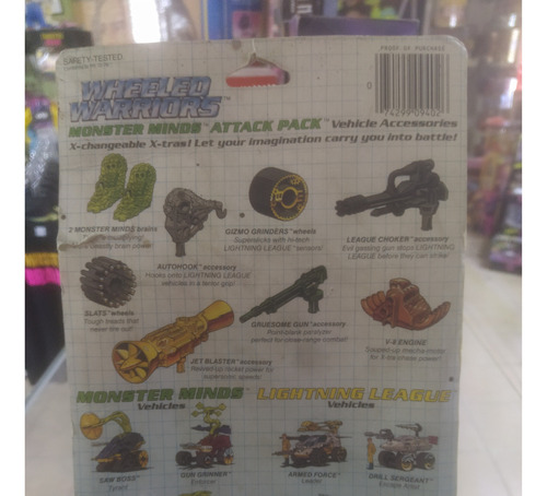 Jayce And The Wheeled Warriors, Monster Minds, Attack Pack (Usado)