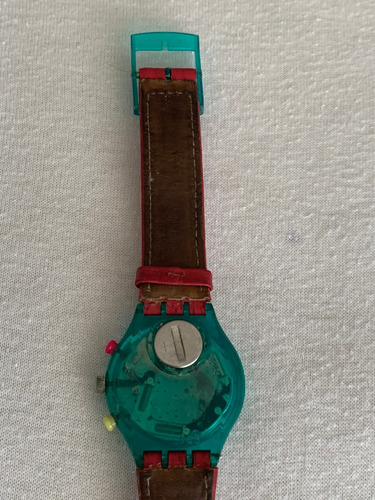 Relogio Swatch Scl 103.crono, Pink Springs. Cx E Manual.1993
