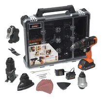 Comprar Kit Parafusadeira Matrix 6x1 20v 6 Cabeçotes Intercambiáveis