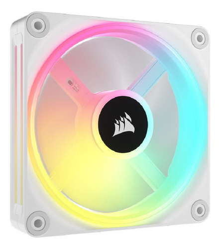 Cooler Fan Corsair Icue Qx120 Rgb White 120m Magnetic Single