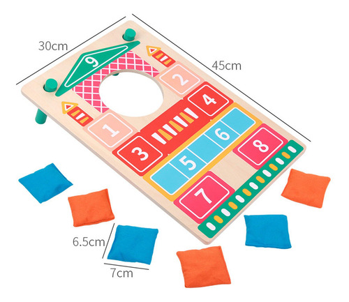 Juego Clásico De Sacos De Arena Para Padres E Hijos, Sacos