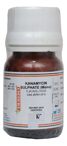 Kanamycin Sulphate (monoenvase Con 5 Gr. Tm Media
