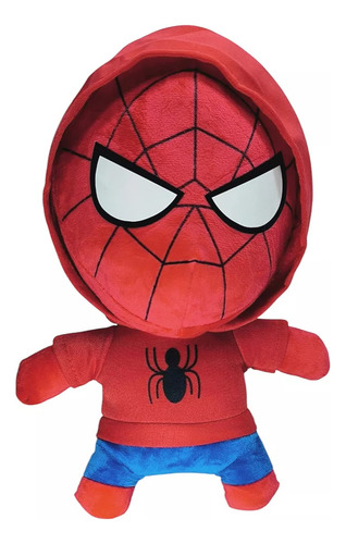 Peluche Spiderman Hombre Araña Spidey Colgante Capucha Niño