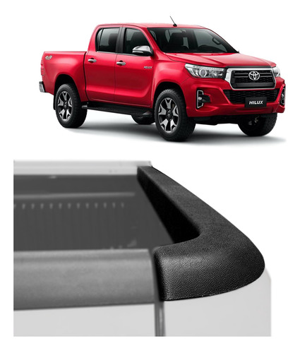 Kit De Baranda Lateral Cubre Caja Toyota Hilux 2016+/2022+