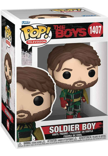 Funko Pop! The Boys - Soldier Boy #1407 (d3 Gamers)