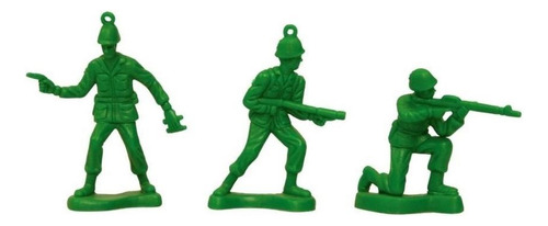 Balde Com 100 Soldadinhos Plásticos Verde Toy Story Disney