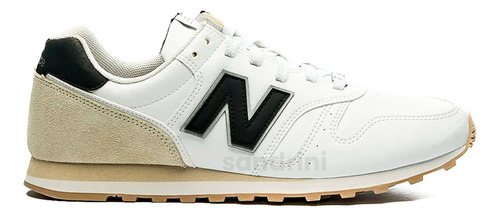 Tênis New Balance Masculino Camurça Original Branco 373v2