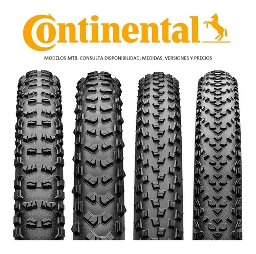 Par De Llantas Mtb Continental Mountainking Wire Rodada 27.5
