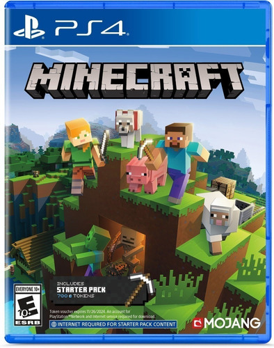 Minecraft Ps4 Formato Fisico Juego Playstation 4 + Vr Mode