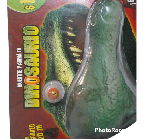 Fascículo + Pieza Para Armar El Dinosaurio T - Rex. N 4.