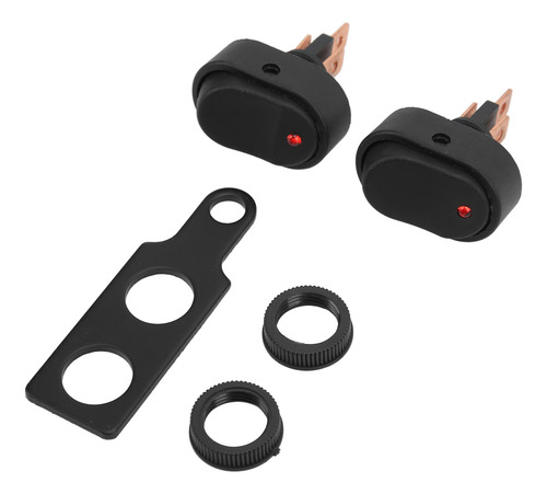 12v 30a Alterna 3p Spst Para Ativar O Indicador Vermelho Led
