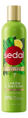 Shampoo Sedal Bioexpert Purificación Y Brillo Limón 370 Ml