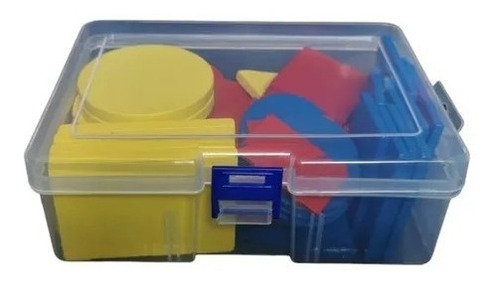 Imagen 4 de 6 de Bloques Lógicos En Madera Didáctico Figura Geométrica Color