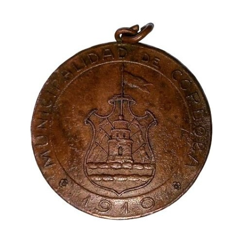 Medalla Municipalidad De Cordoba Revoluc. De Mayo 1810-1910