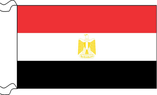 Bandera De Egipto Estampada De 150 X 90 Cm