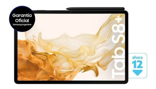 Tablet Samsung Galaxy Tab S8+ Sm-x800 128 Gb Wifi 8 Gb Ram Graphite - Excelente (Reacondicionado)