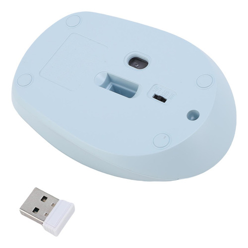 Ratón Inalámbrico Para Juegos, Silencioso, Recargable, 2 Mod