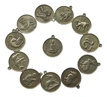 Comprar 12 Monedas De La Suerte De Feng Shui Chino Colección Antiguo