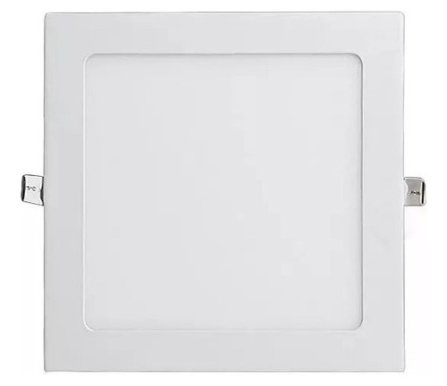 Foco Led 12w Cuadrado, Luz Frío/af12, Panel Plafón, Empotr