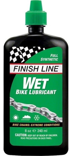 Lubricante Finish Line Para Clima Humedo, 240ml