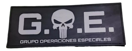 Parche Táctico Militar Grupo Operaciones Especiales Blanco