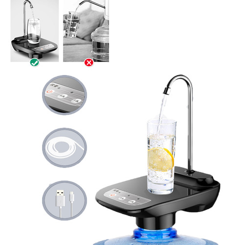 Prensa De Agua Automática Portátil De 360 Grados