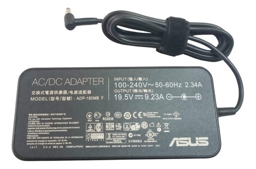 Cargador Asus Tuf G75 G46 G55 N73 N76 G53 Gl502 Gl702 180w