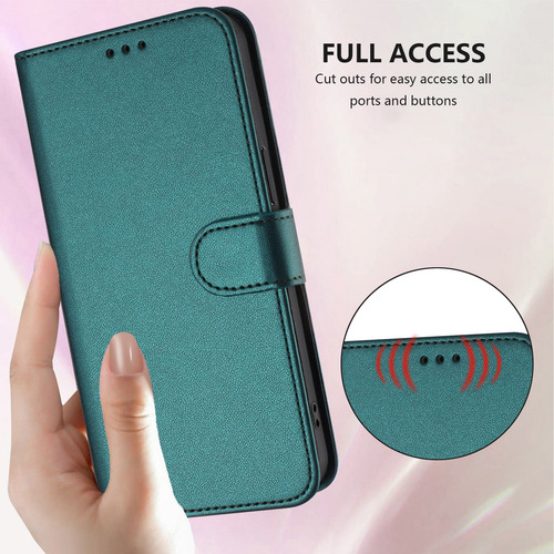Funda Para Oppo Reno 12 5g/12 Pro 5g/12f 5g/12f 4g/12f 5g/12fs 5g A Prueba De Golpes, Cartera De Piel, 3 Ranuras Para Tarjetas, Bolsillo Para Efectivo