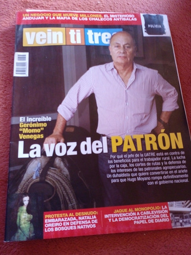 Revista Veintitrés Natalia Oreiro 22 12 2011 N703