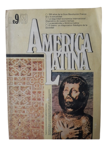 Revista América Latina N° 9/89 / Ed Progreso Moscú 
