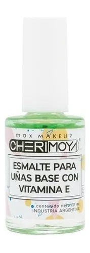 Esmalte Para Uñas Base Con Vitamina E 10ml  Uñas Quebradizas