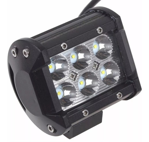 1x Foco Led Neblinero Barra 4x4 18w